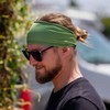 The Longhairs Headband for Men | The Forest Canopy Green