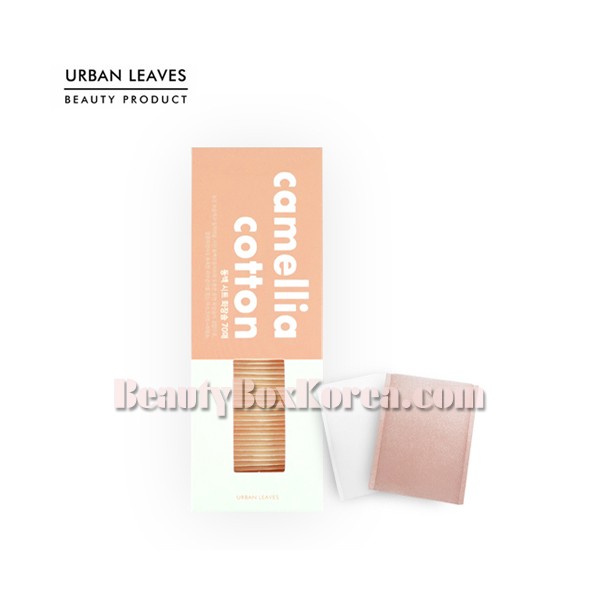 Others URBAN LEAVES Camellia Cotton Puff 70ea