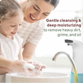 Puremax Foaming Hand Soap Refills | Lemon Basil | All-Natural | Gentle, Moisturizing | Made in USA | 128 Fl Oz (1 Gallon)