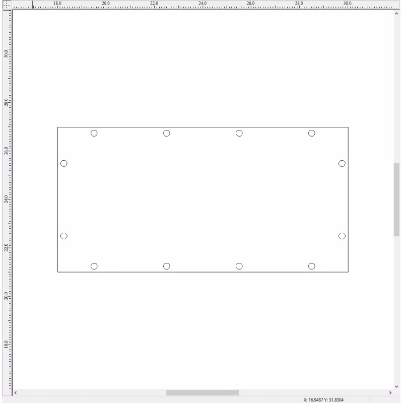Skar Audio Blank 12” X 6” Plexiglass Viewing Window 3/4"