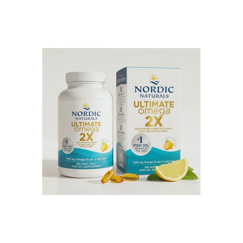Nordic Naturals Omega-3 Softgel Capsule - 180 Count