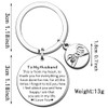 TTOVEN Husband Gifts Husband Keyring Valentines Day Gifts Husband Birthday