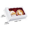 XINHPKGG 20 pcs Cookie Boxes 7" x 4 3/8" x