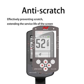 TEHAOUU Protective Film for Minelab Equinox Manticore Film Anti-Scratch Dustproof Metal Detector Accessory 1pcs with Film Tools (Manticore)