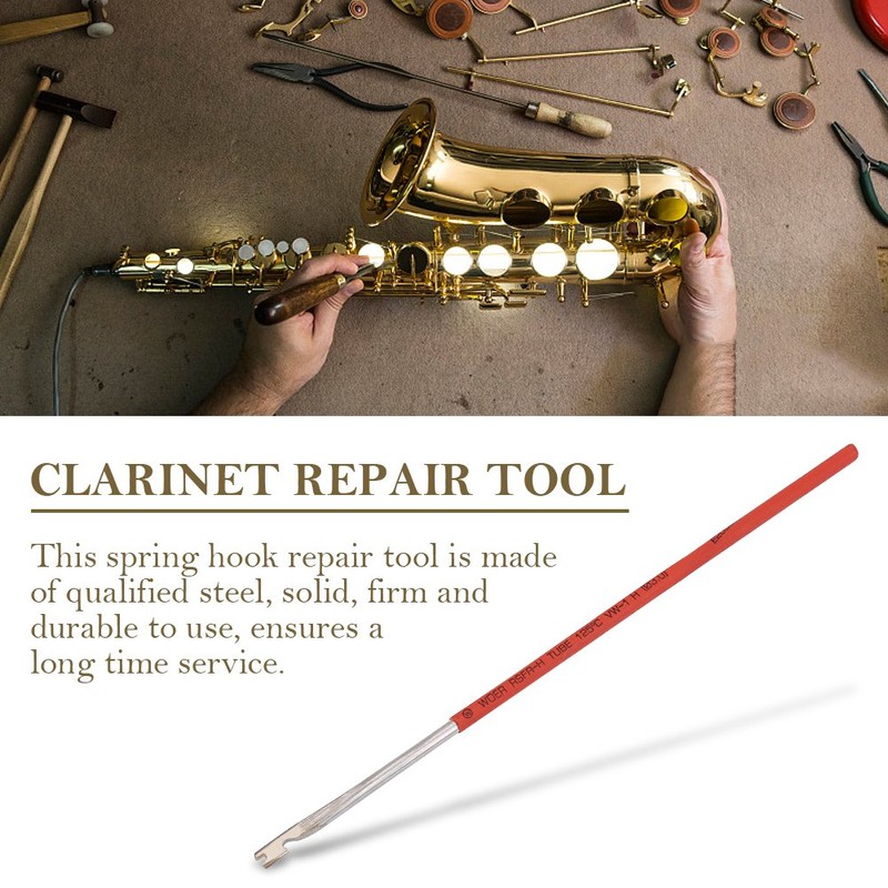 Spring Hook for Clarinet Sax Oboe Flute Piccolo Bassoon Durable