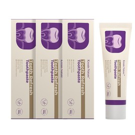 Kreain Nature Oral Care Toothpaste, fresh breath, prevent tooth loss, natural ingredients, gentle care - quantity: 3PC (promotion pack)