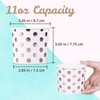 MATICAN Paper Ice Cream Cups - 50-Count 11-Oz Disposable Bowls