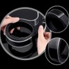 PH PandaHall 15pcs Acrylic Belt Display Stand Transparent Belt Organizer