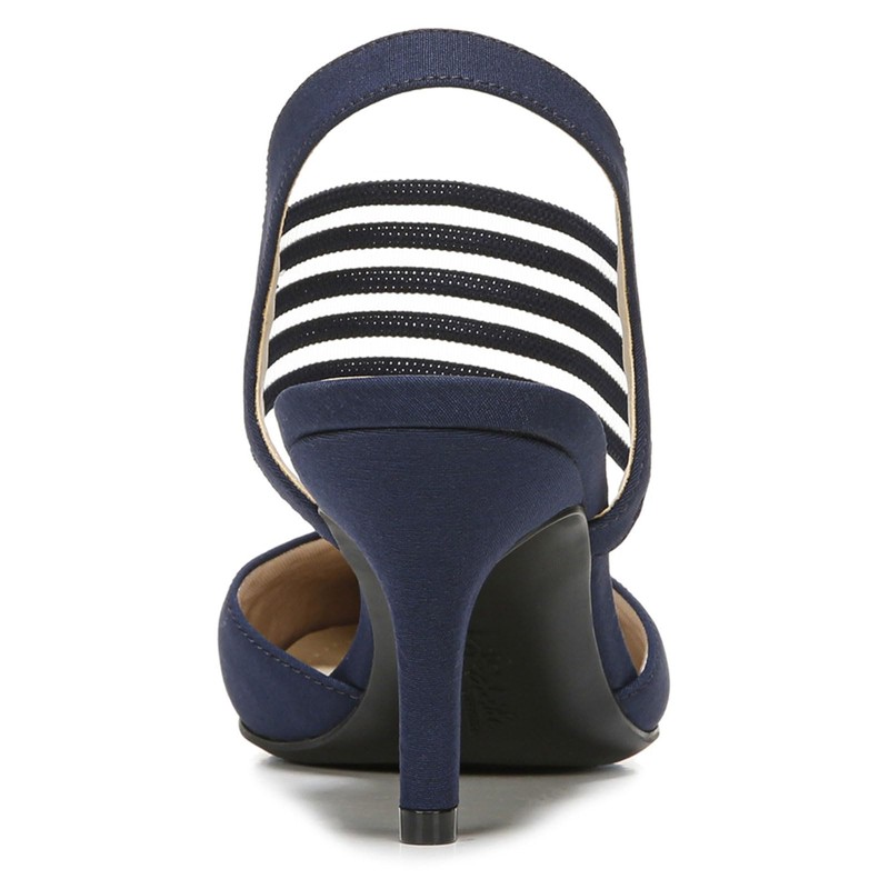 LifeStride Sanya - Zapatos de tacón para Mujer, Azul Marino,
