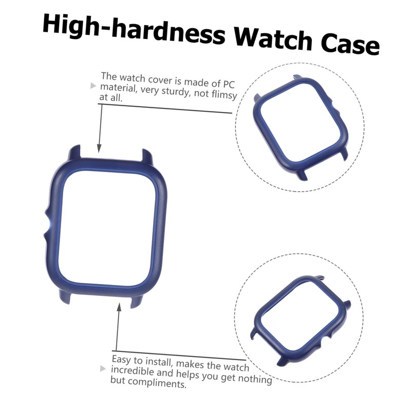 jojofuny 3pcs Protective Watch Case Compatible Lightweight Scratch Covers Pc