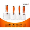 Mivos Plastering Trowel Set 4 Pieces - 60 mm 80