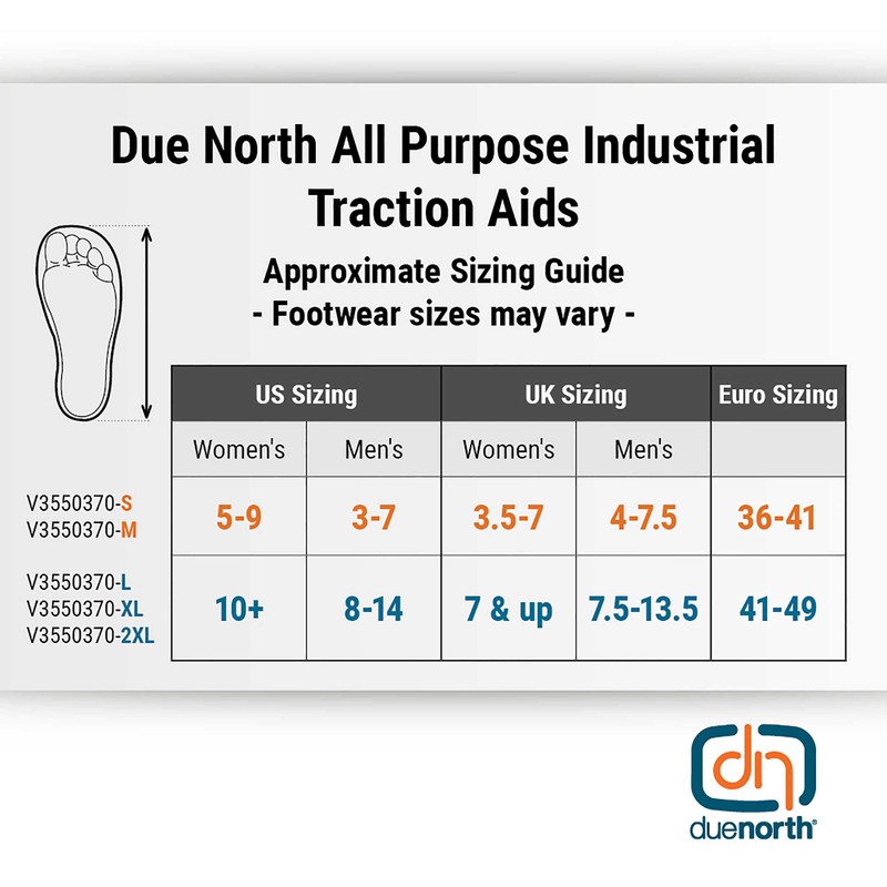 Due North All Purpose Industrial Ice Cleats - 16 Replaceable