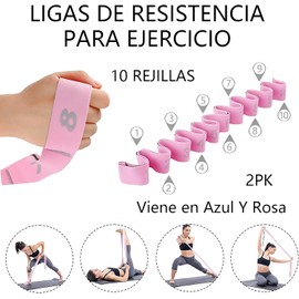 Ligas de Resistencia para Ejercicio,2 PK Bandas de Resistencia para Ejercicios,Bandas EláSticas de Entrenamiento,Bandas de Ejercicios Adecuadas para Fisioterapia,Modelado Corporal,Fitness.