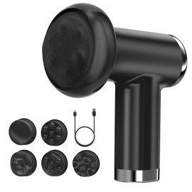 medcodes Cordless Cellulite Massager, Handheld & Mini Lymphatic Drainage Massager, Massage Stomach Belly Arms Legs, Body Sculpting Machine (Black)