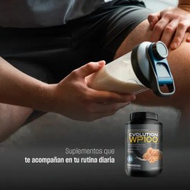 Evolution Wp100 Proteínas Suero De Leche Sabor Nuez 1400 G Nuez                                                                                       