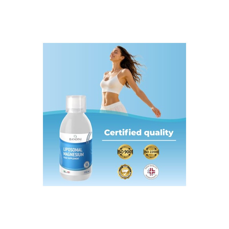Bandini® Liposomal Magnesium Liquid | High Strength & Bioavailability