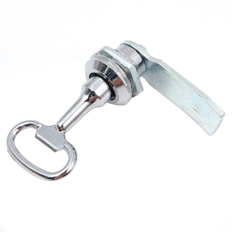 Hsthe Sea 8 Pieces Square Lock Zinc Alloy Cabinet Door
