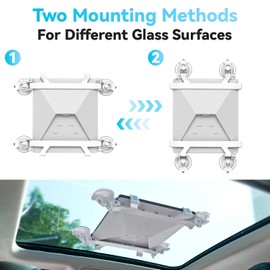 Mini Suction Cup Mount Works with Starlink,Mini Mount Fits Starlink, for Car Windows and Sunroofs,Mimi Mounting Sunroof Suction Cup Strong Suction for Stable Satellite Signal in RVs,Boats,Road Trips