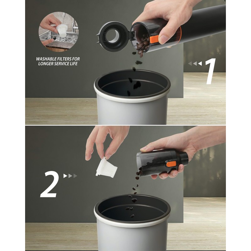 NIMBLYTECH Handheld Car Vacuum Cleaner, 19000Pa High Power Suction &