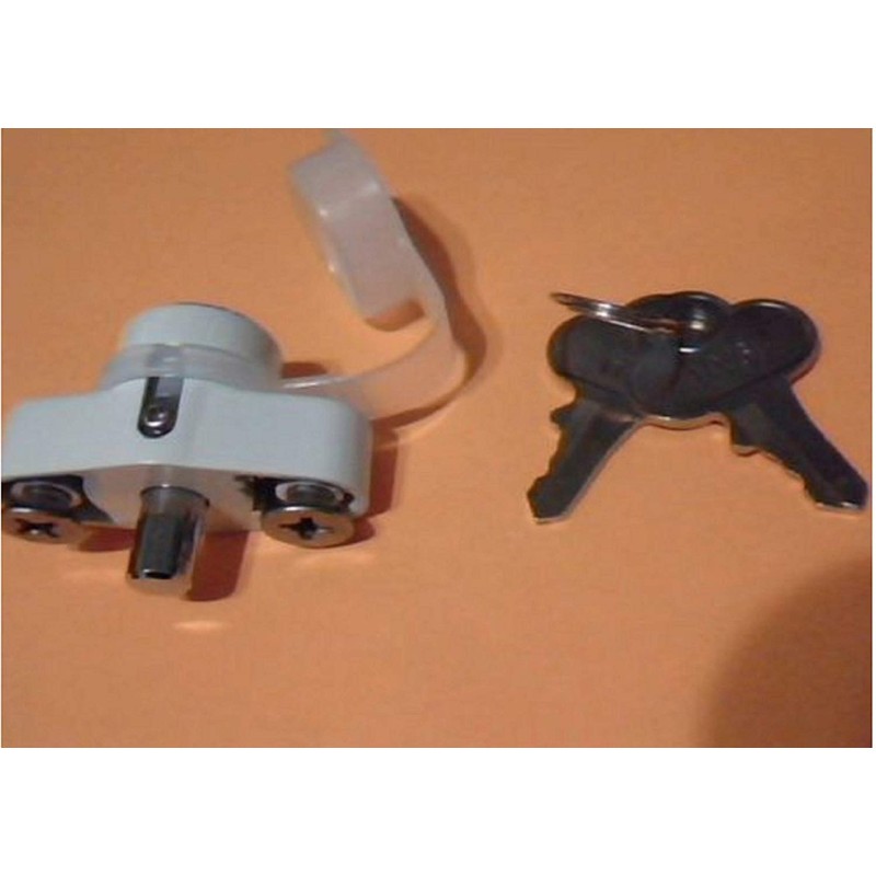 ABA Hurricane Shutter Lock, Hi Velocity Lock Kit, Accordion Shutter