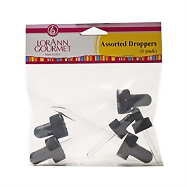 LorAnn Assorted Droppers, 6 Pack