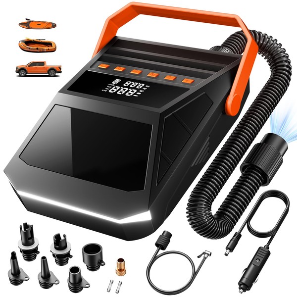 Paddle Board Pump Electric Portable 50PSI High Pressure Sup Pump