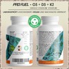 Omega-3 Vegan + D3 & K2 (90x), 1100mg Algae Oil