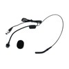 J&P Black Headset Microphone Mic Headworn Microphone fits Shure Wireless