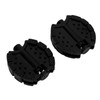 Toddler Tricycle Pedals, Plastic 2 Pack Black Infant Stroller Accessories
