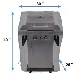 NEXCOVER Grill Cover, 30 Inch Waterproof BBQ Cover, 600D Heavy Duty Gas Grill Cover, Fade Resistant, Weather Resistant, Rip Resistant Barbecue Cover for Weber,Brinkmann, Char Broil, Holland, Jenn Air