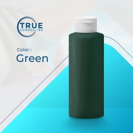 True Composites Multi-Solid Color, Liquid Dye Paint-Opaque Resin Colorant for Polyester, Epoxy, White or Neutral Gelcoat, DIY Jewelry, Fiberglass, Boat or Auto Repair, Art & Craft! (GREEN)