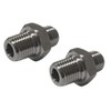 1/4 NPT to 1/4 BSP Pair Suits ARB compressors and