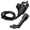 Caltric Ignition Coil w/ Spark Plug Boot Cap For Kawasaki