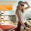 ZESAKER Progressive Reading Sunglasses for Women and Men Spring Hinges