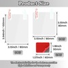 Electrostatic Film for Dash Cam, Sticker Shield for Windshields Double-Sided