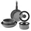 ROSSETTO 7pcs Pots and Pans Set Non Stick from France,