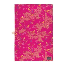 Elite Gift Boxes Sarah Miller Chelsea Chelsea Pink Tea Towel Cotton 750 x 600 mm, TT12DB