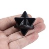 Hslutiee Gemstone Merkaba Crystal 1" Natural Sacred Star Healing Pocket