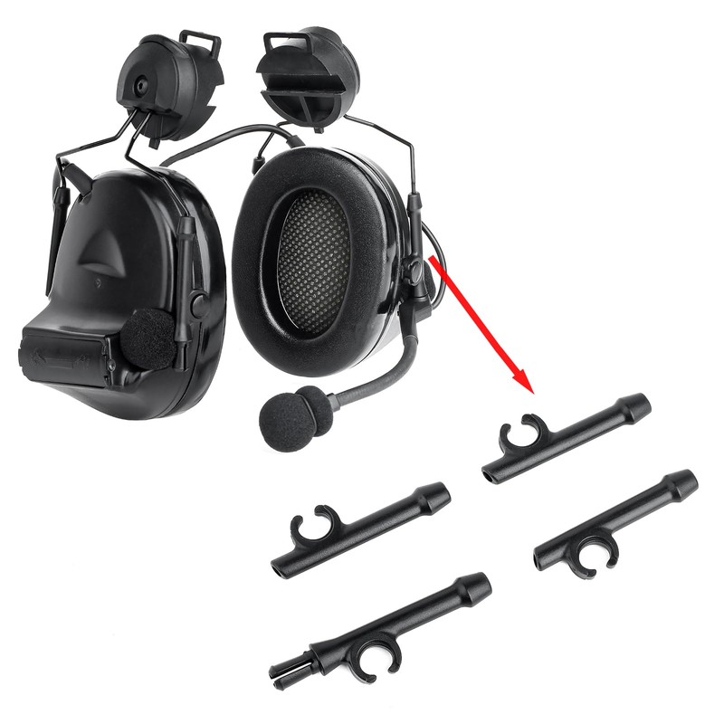 QIRUIMY Tactical Headset Accessories, Headset Mount Replacement Guide Arms for