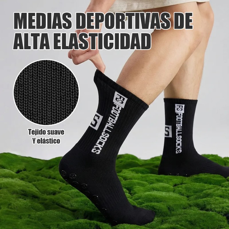 12 Pares Calcetines Futbol Medias Deportes Antideslizantes12