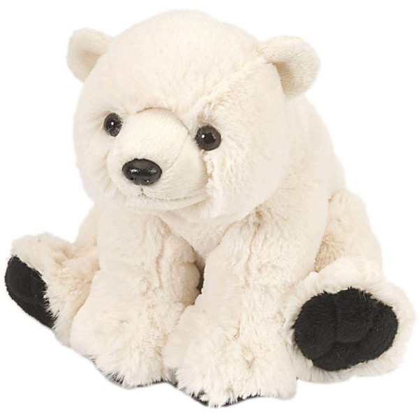 Wild Republic Polar Bear Baby Plush, Stuffed Animal, Plush Toy, Gifts for Kids, Cuddlekins 8", Multi (10845)