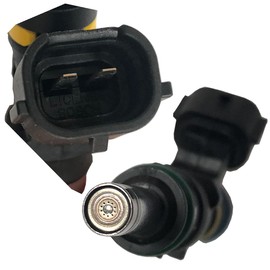 Kacrik Juego de 4 inyectores de combustible compatibles con MITSUBISHI OUTLANDER III GG_W, GF_W, ZJ, ZL, ZK 2014-2019 2.0L/2.4L L4# 1465A412 EAT328 KME340C