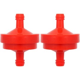 298090 Fuel Filter Replace for BS 298090 298090S 5018 To&ro 42-5240 56-6360 J&D AM107314 LG298090 LG298090S PT4265 Lawn Mower 1/4" Inline Gas Fuel Filter (2/Pack)