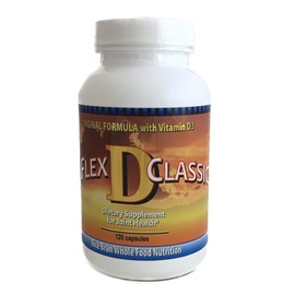 Flex D Classic Flex D Classic 1 Joint Supplement w/Vitamin D3, Stabilized Rice Bran Whole Food Nutrition 120 Capsules, The Real One