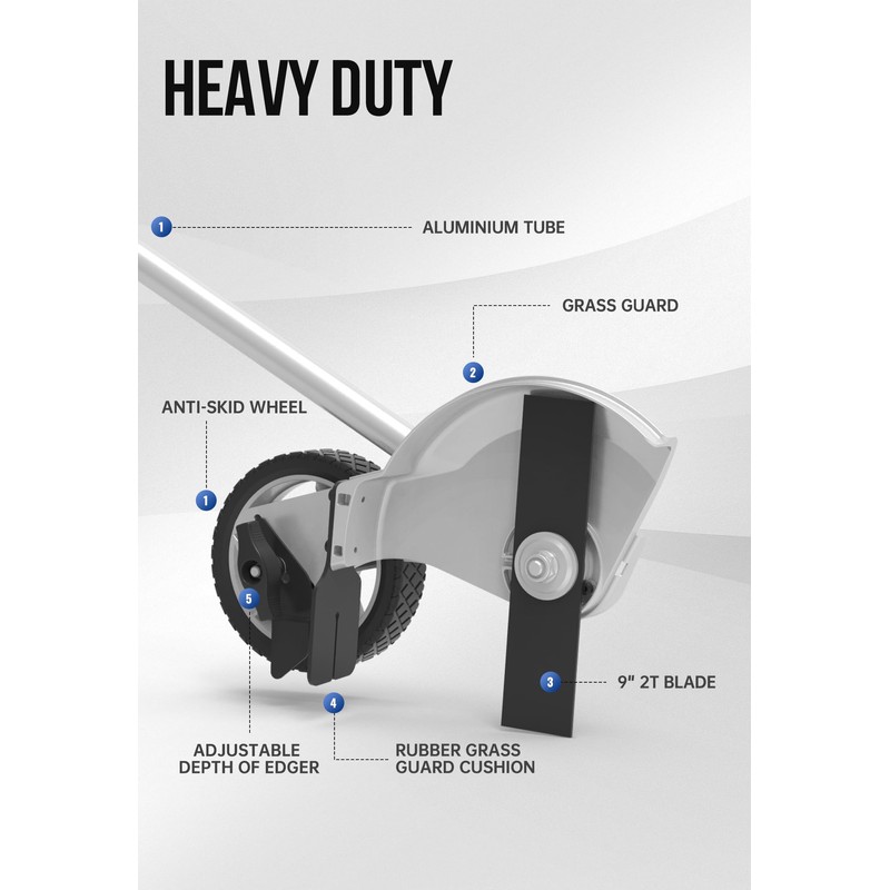 Wild Badger Power Edger Attachment WBEDGERATT