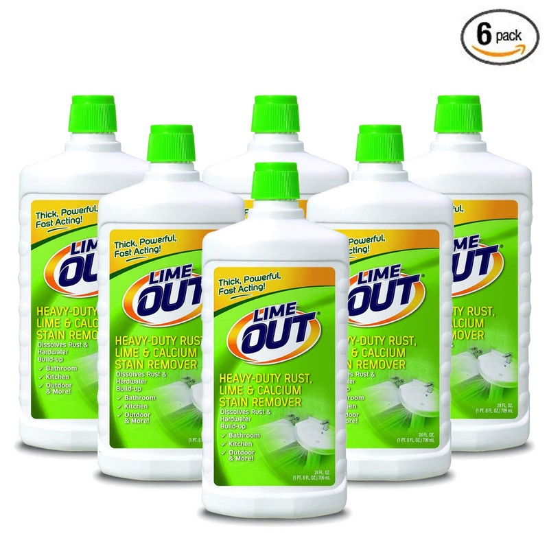 Lime Out Heavy-Duty Rust, Lime, Calcium, Rust Stain Remover, 24