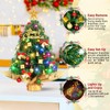 SeasonBliss 24 Inch Table Top Mini Christmas Tree Set, Christmas