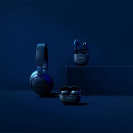 Bose Auriculares inalámbricos con cancelación de Ruido QuietComfort Ultra, Auriculares Bluetooth con cancelación de Ruido, Audio Espacial, Azul Lunar