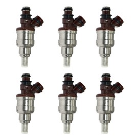 GMBooskr 23250-65020 Fuel Injector for Toyota 1989-1995 4RUNNER 1989-1995 PICKUP 1993-1994 T100 3VZE 3.0L V6(Set of 6)
