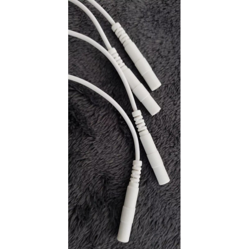Figura Red 4 Adaptador 2.0mm A 3.5mm Cable Tens Ems